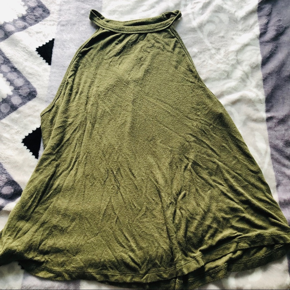 Army green top